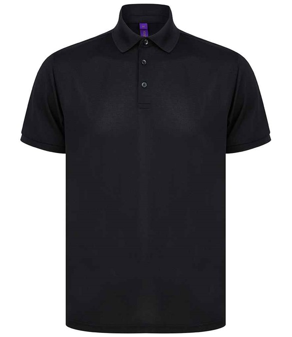 Henbury Recycled Polyester Piqué Polo Shirt