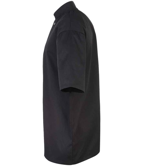 Premier Unisex Short Sleeve Stud Front Chef&#39;s Jacket