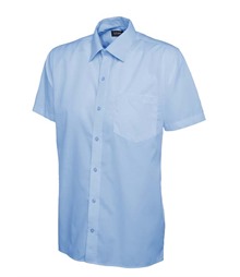 Mens Poplin Half Sleeve Shirt