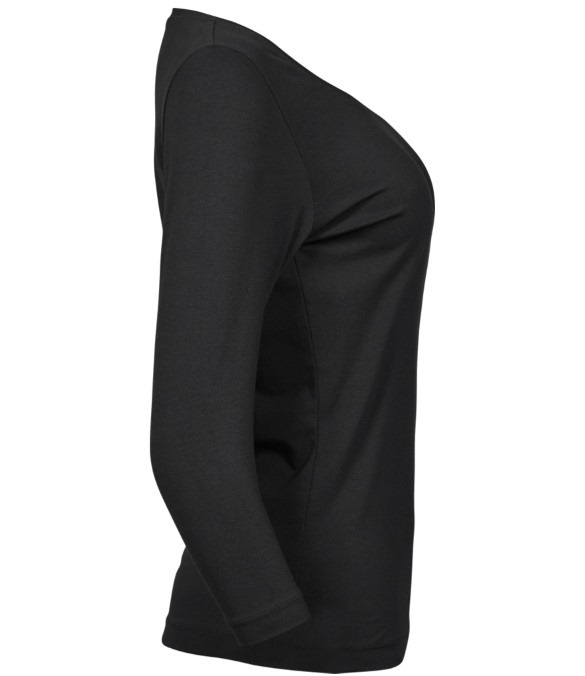Tee Jays Ladies Stretch 3/4 Sleeve T-Shirt